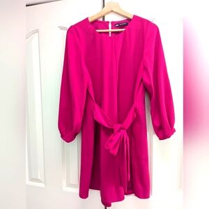 Bright Pink Zara Formal Dress